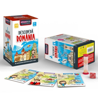 Joc educativ Descopera Romania, Memorace