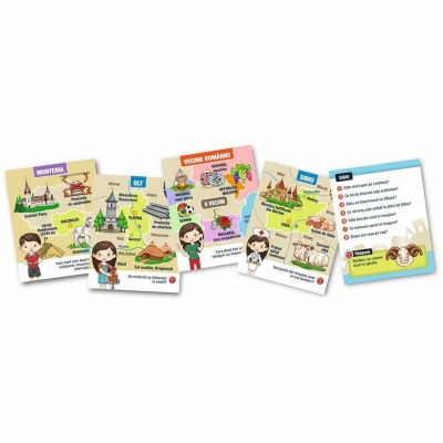 Joc educativ Descopera Romania, Memorace
