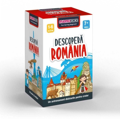 Joc educativ Descopera Romania, Memorace