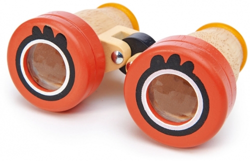 Binoclu cu caleidoscop din lemn Tender Leaf Toys 