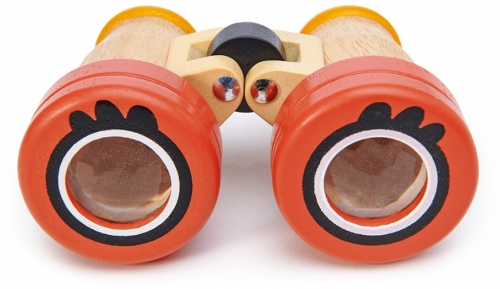 Binoclu cu caleidoscop din lemn Tender Leaf Toys 