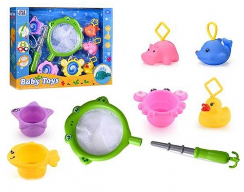 Joc de pescuit pentru bebelusi 2 in 1 