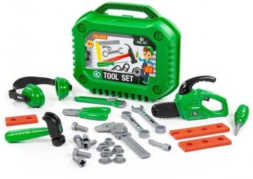 Set de joaca Unelte in gentuta, 26 piese/set, Polesie