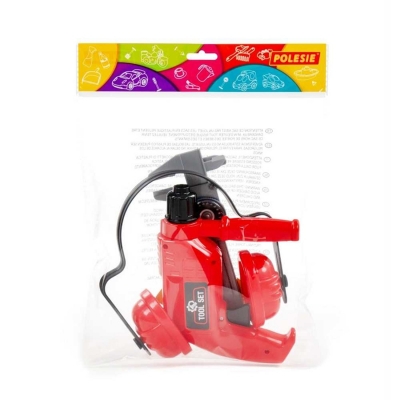 Set de joaca Bormasina si accesorii 21 cm Polesie