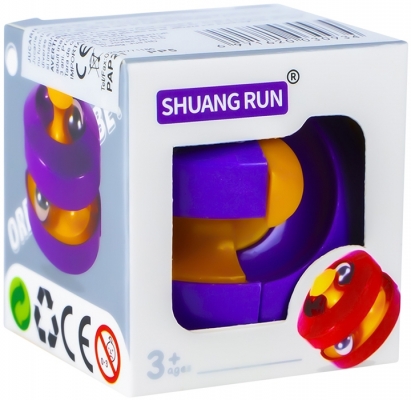 Jucarie antistres Shuang Run sfera cu bile diverse culori