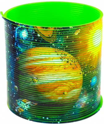 Arc curcubeu, 7 cm diametru, model Planete