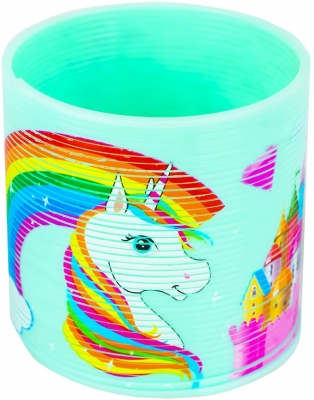 Arc curcubeu, 7 cm diametru, model Unicorni 