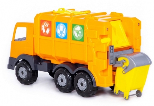 Jucarie Camion salubrizare, 42 cm, Supertruck Polesie 