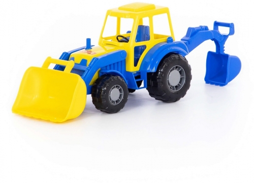 Jucarie Tractor-excavator, 37 cm, diverse modele, Altay Polesie