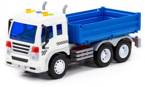 Camion de jucarie cu lumina si sunete, 32 cm, Polesie