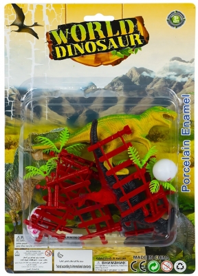 Figurine Dinozauri si accesorii, pe blister
