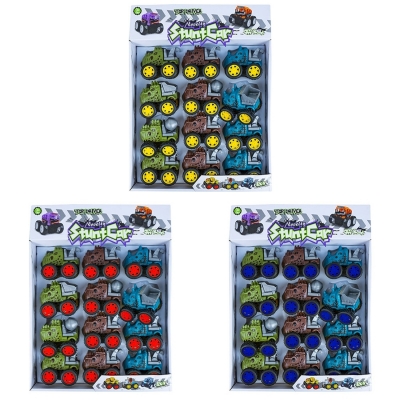 Masinuta frictiune, 12 buc/set, diverse modele