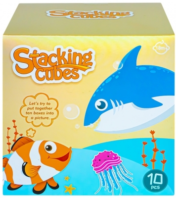 Cuburi educative, stivuibile 
