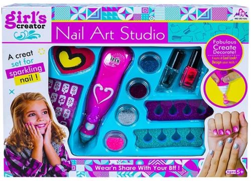 Trusa manichiura cu oja si accesorii, cu baterii