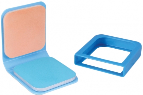 Creta colorata pentru par, culoare albastru deschis, 6 g 