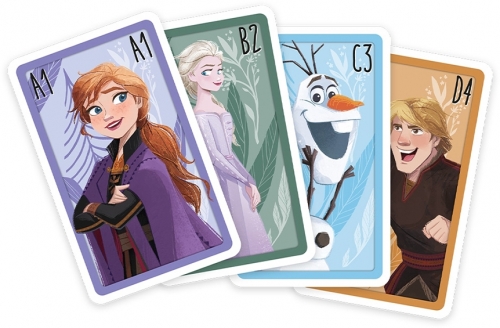 Joc 4 in 1 Frozen 2, Shuffle Fun 