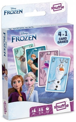 Joc 4 in 1 Frozen 2, Shuffle Fun 