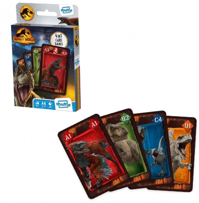 Joc 4 in 1 Jurassic World, Shuffle Fun