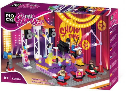 Scena de spectacol, 290 piese Blocki My Girls