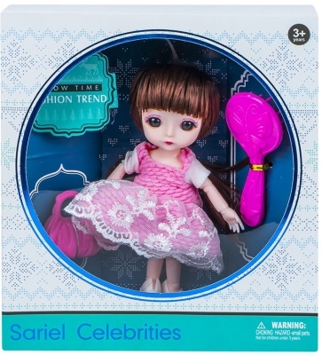 Set de joaca Papusa cu accesorii Sariel Celebrities