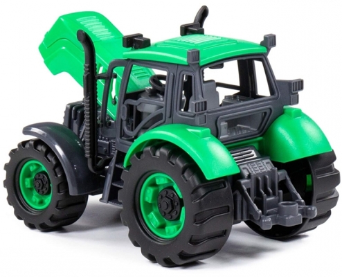 Jucarie tractor cu frictiune, 19 x 10 x 11 cm, Polesie