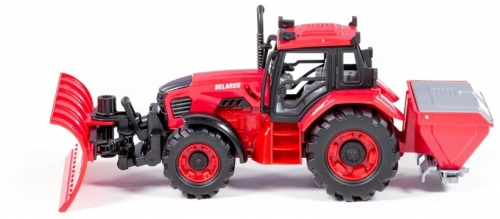 Jucarie tractor cu plug deszapezire, 31 x 15 x 15 cm, Polesie