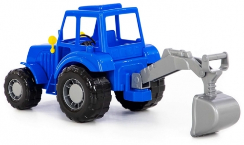 Jucarie tractor-excavator Altay, 29 x 17 x 22 cm, Polesie