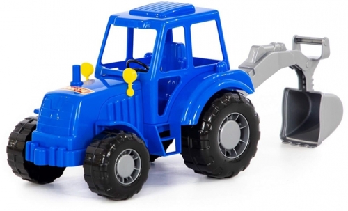 Jucarie tractor-excavator Altay, 29 x 17 x 22 cm, Polesie