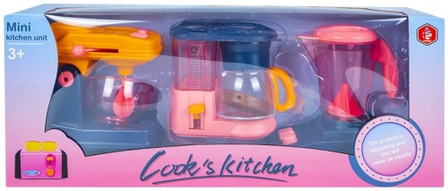 Set de joaca aparate casnice, mixer, cafetiera, blender