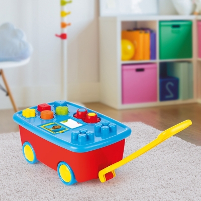 Carucior cu activitati, color, 18 x 40 x 27 cm Dolu 