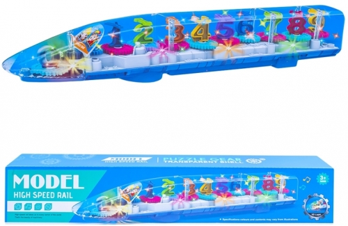Tren Model High Speed Rail, cu lumina si sunet