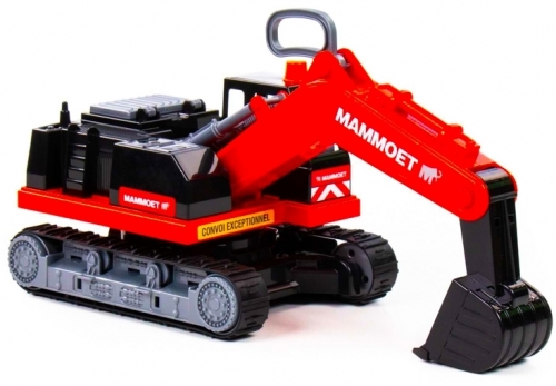 Excavator Mammoet rosu, Polesie