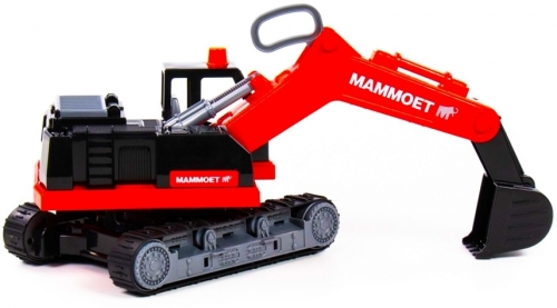 Excavator Mammoet rosu, Polesie