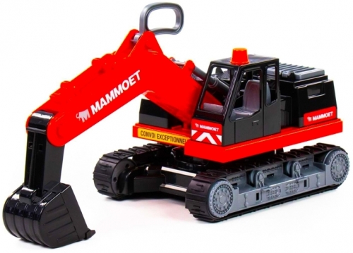 Excavator Mammoet rosu, Polesie