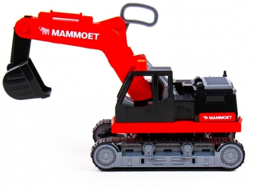 Excavator Mammoet rosu, Polesie