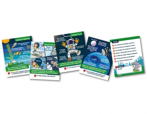Joc educativ Spatiul Cosmic, Memorace