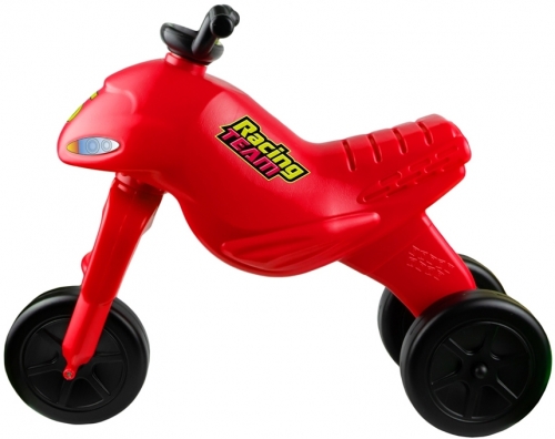 Motocicleta fara pedale, rosie