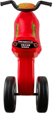 Motocicleta fara pedale, rosie