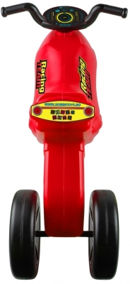 Motocicleta fara pedale, rosie