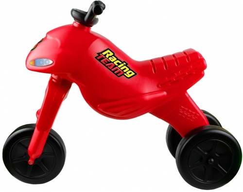 Motocicleta fara pedale, rosie