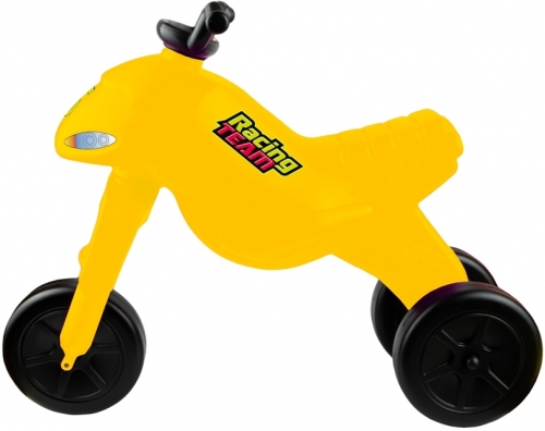 Motocicleta fara pedale, galbena