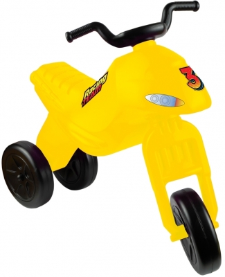 Motocicleta fara pedale, galbena