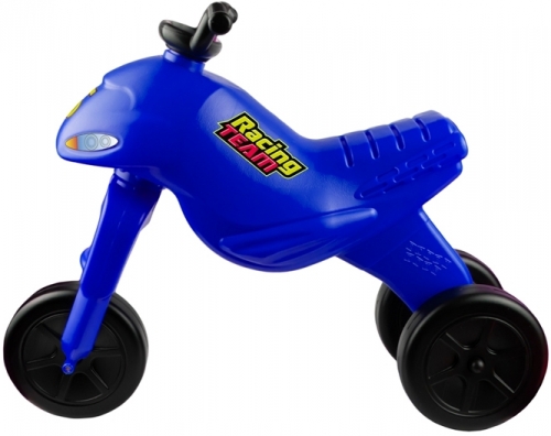 Motocicleta fara pedale, albastra