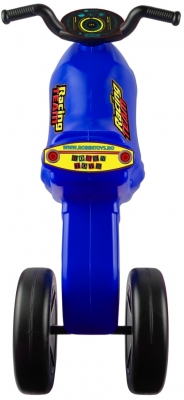 Motocicleta fara pedale, albastra