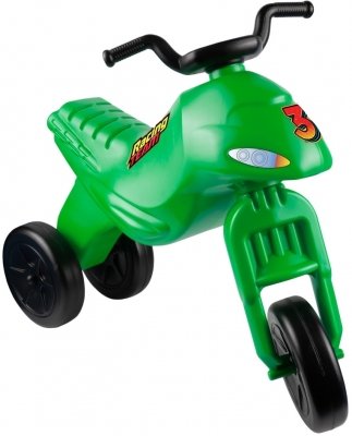 Motocicleta fara pedale, verde
