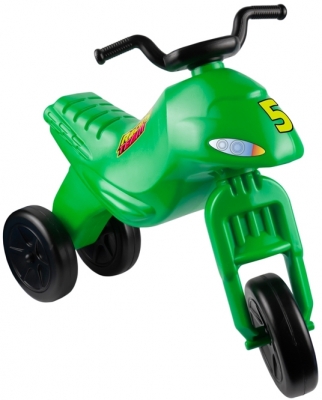 Motocicleta fara pedale, verde