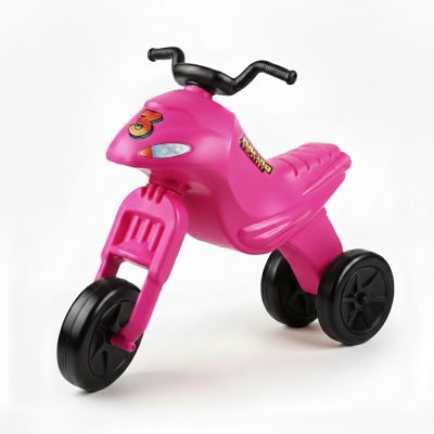 Motocicleta fara pedale, roz