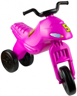 Motocicleta fara pedale, roz