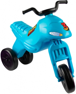 Motocicleta fara pedale, albastru deschis