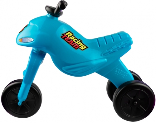 Motocicleta fara pedale, albastru deschis